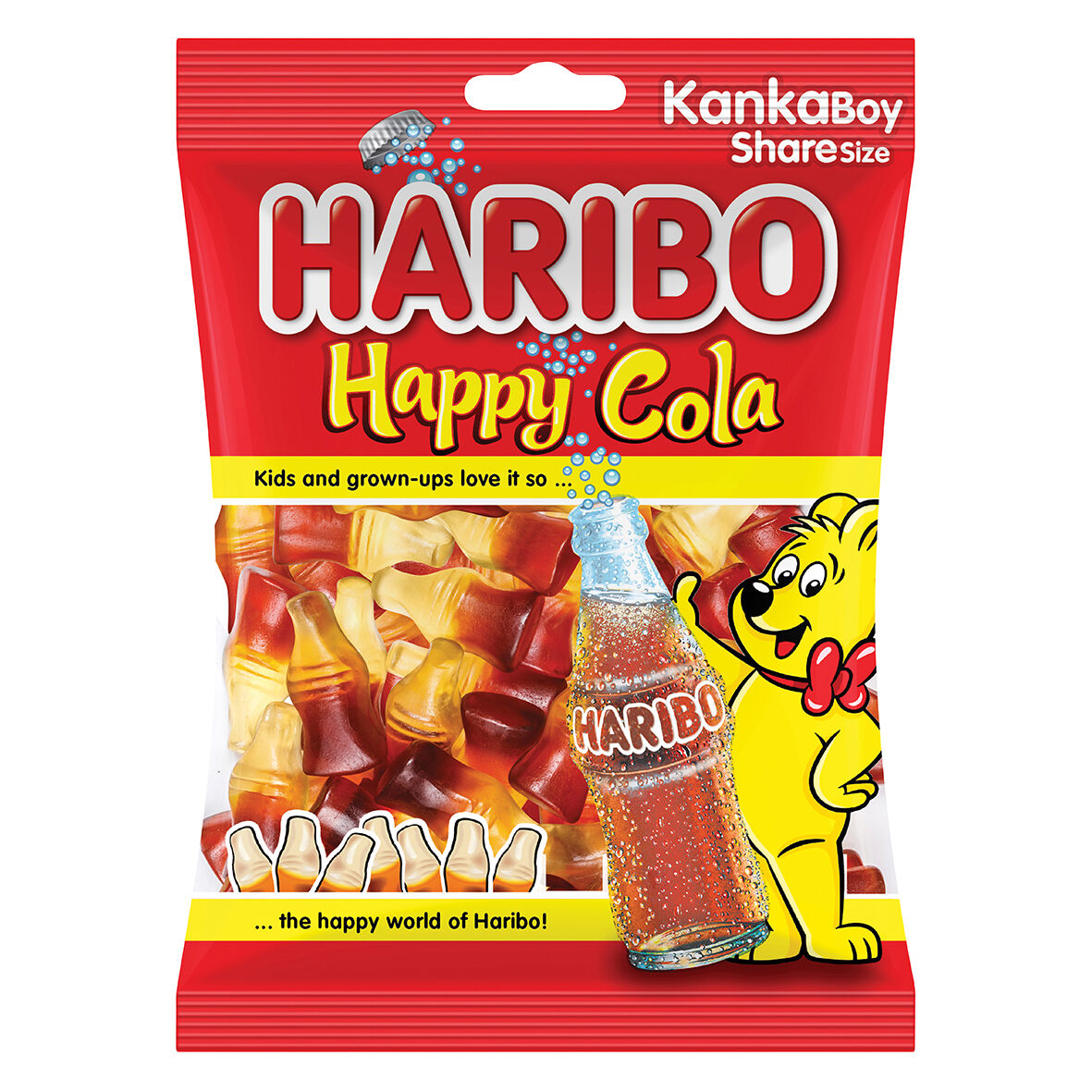 Haribo Happy Cola Poşet 80 G