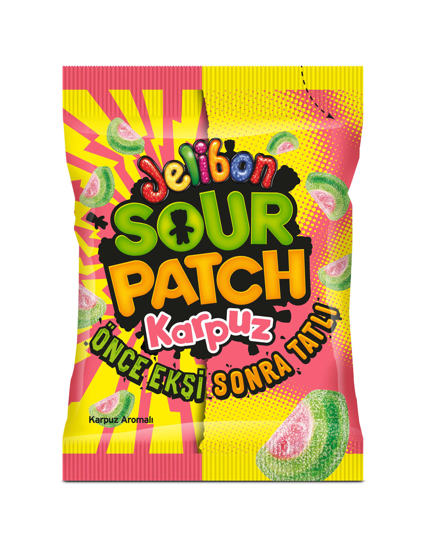 Jelibon Sourpatch Karpuz 80 G