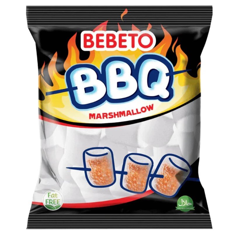 Bebeto Bbq Marshmallow 250 G