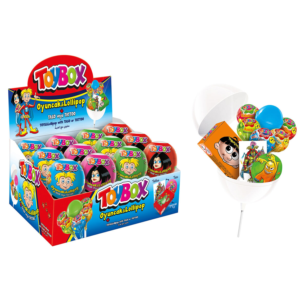 Toybox Oyuncak & Lolipop 10 G