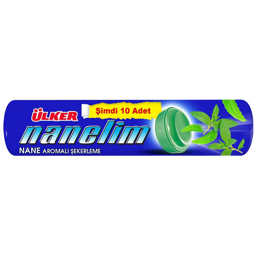 Ülker Bonbon Rulo Naneli Şeker 36 G