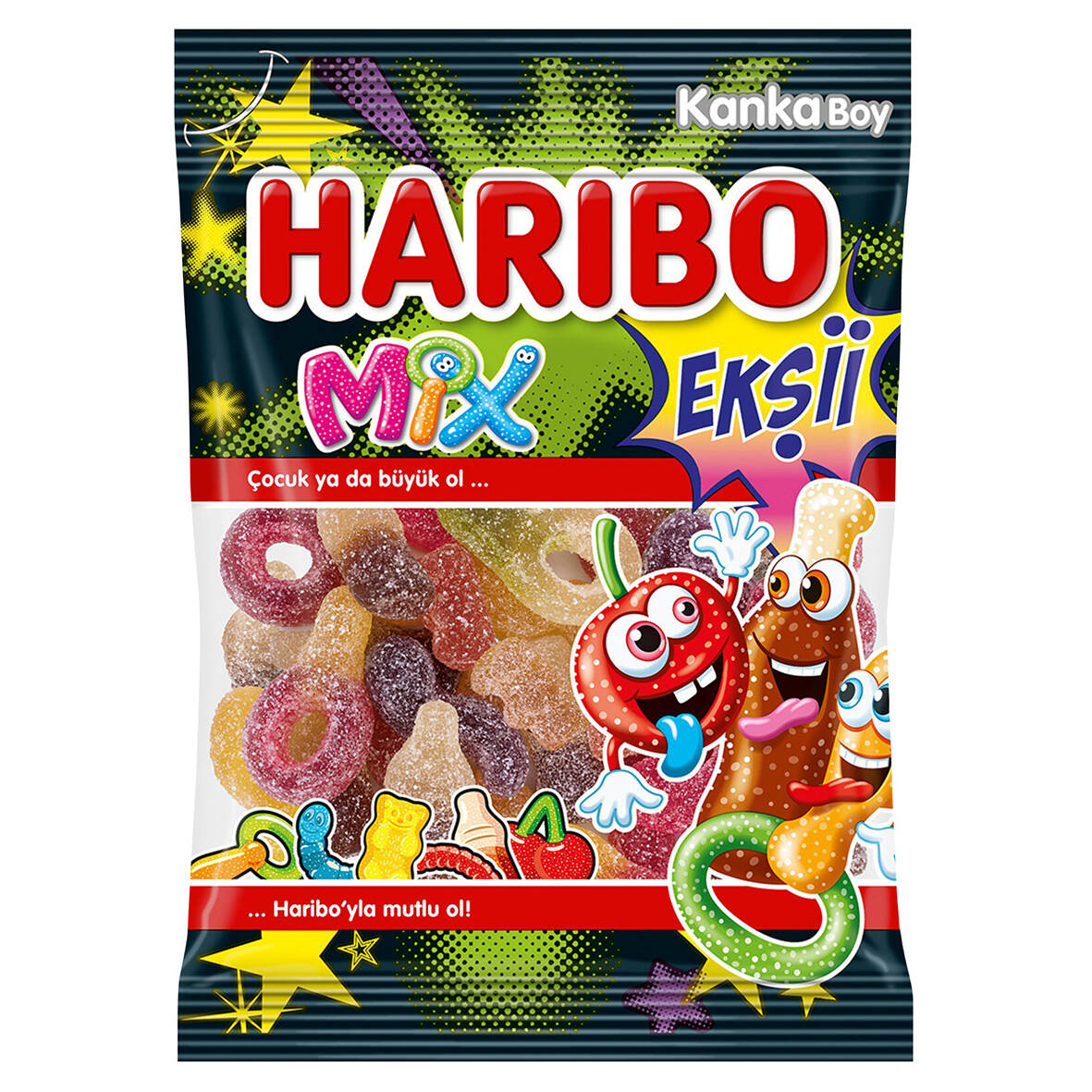 Haribo Fızz Mıx Karışık Yumuşak Şekerleme 70 G