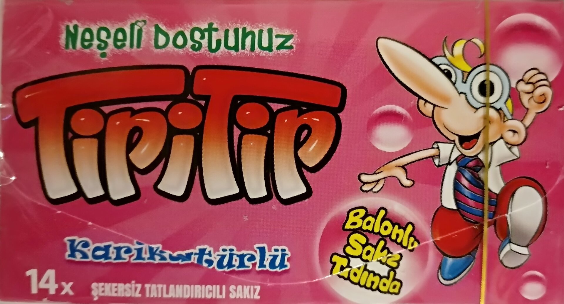 Tipitip Karışık Meyve Ve Mentol Aro.Sakız 27 G