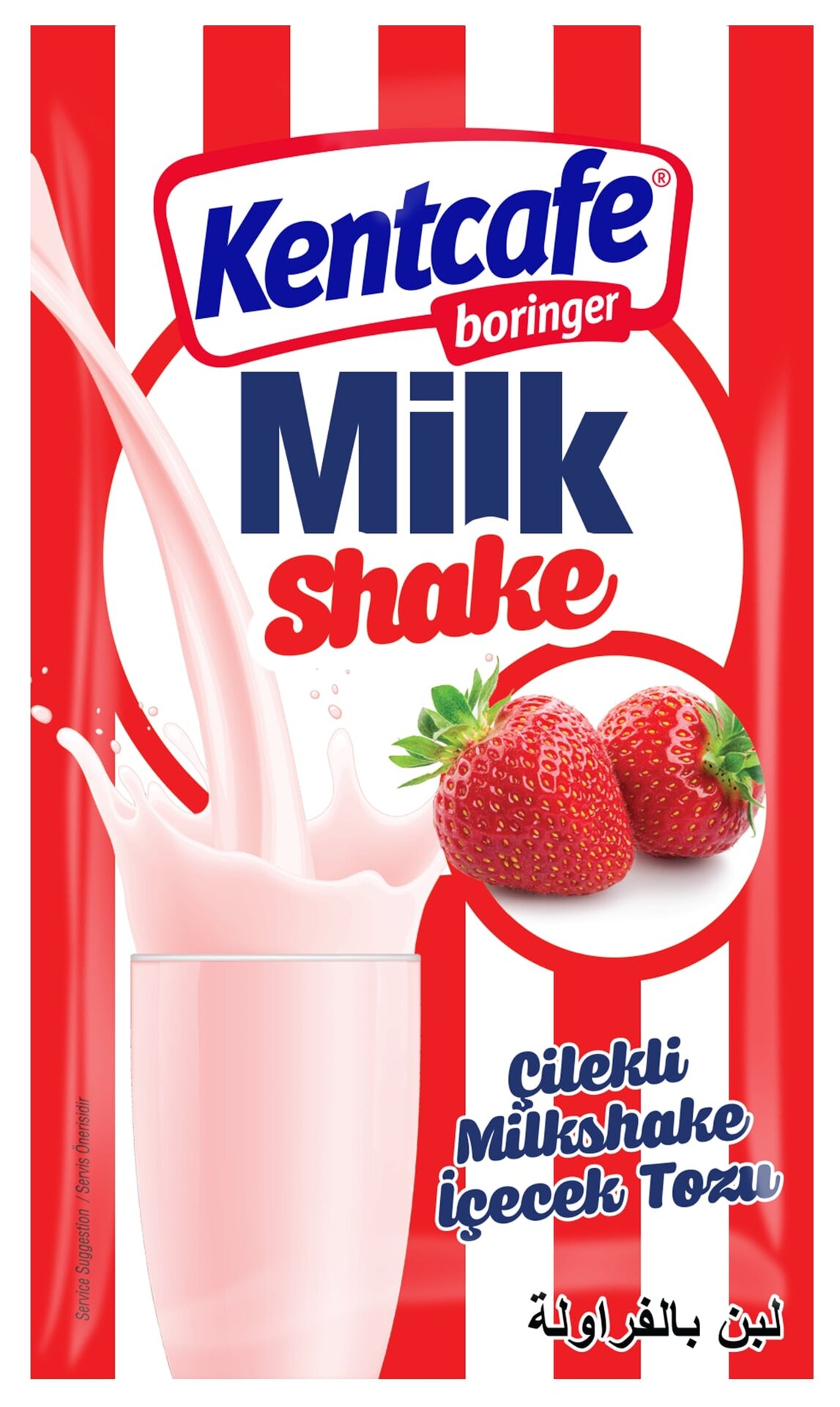 Kentcafe Mılkshake Çilekli 24 G