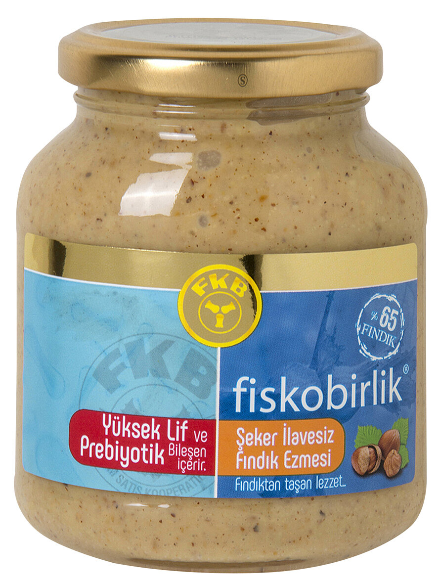 Fiskobirlik Şeker İlavesiz Fındık Ezmesi 300 G