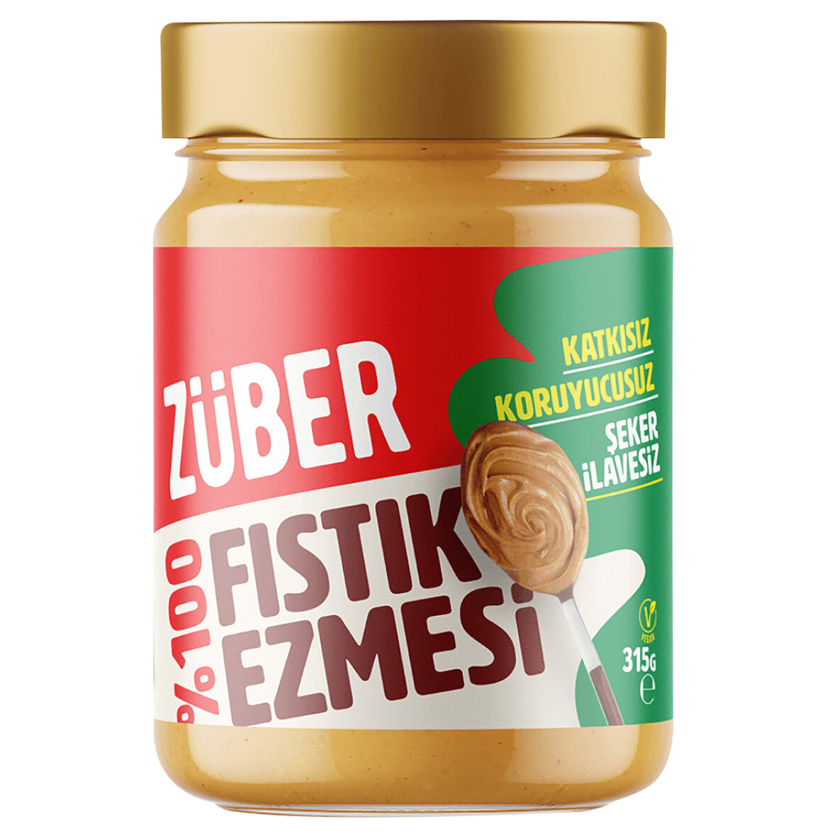 Züber %100 Fıstık Ezmesi 315 G