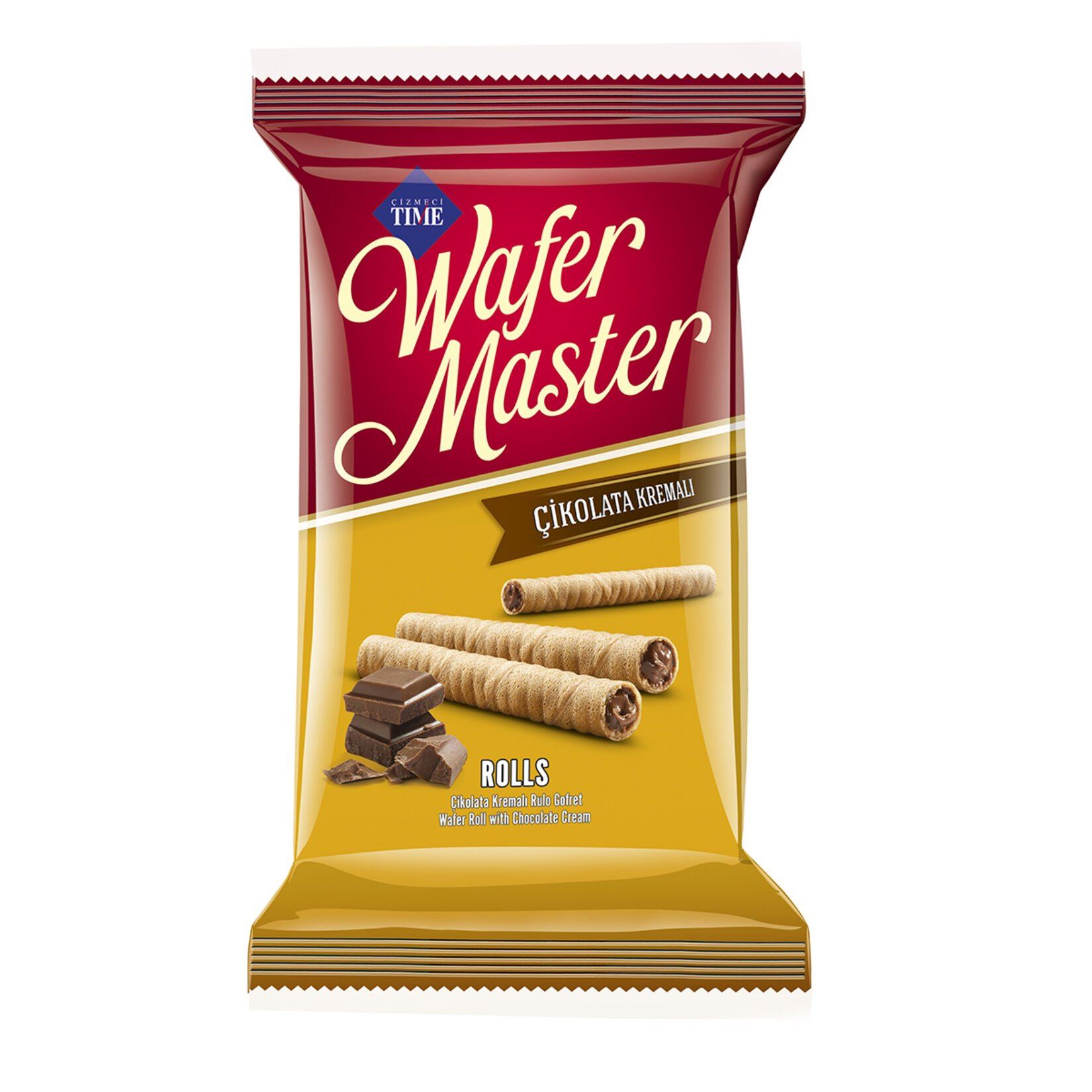 Çizmeci Tıme Wafer Master Çikolat.Rulo Gofret 280G