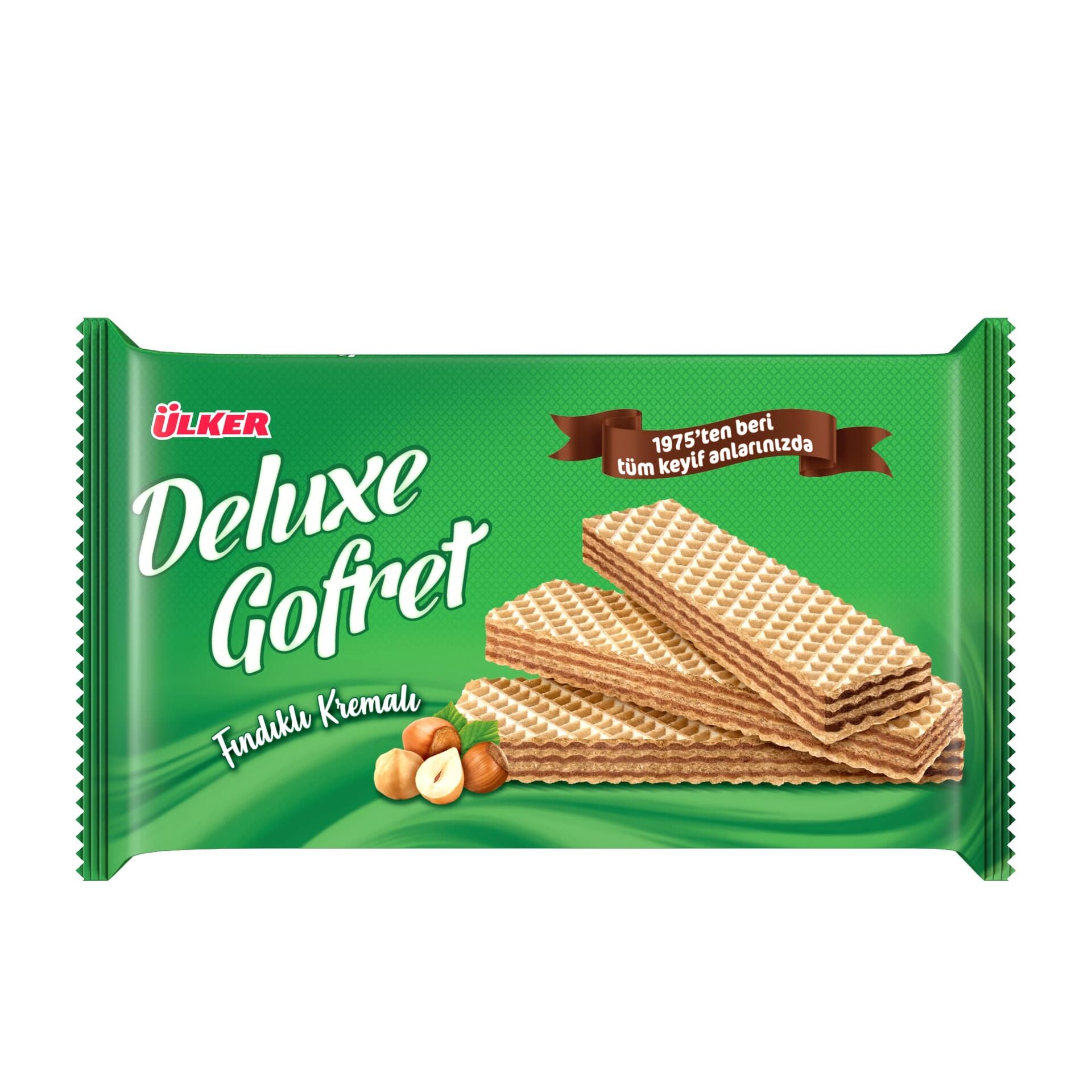 Ülker Deluxe Gofret Fındık Kremalı 220 G