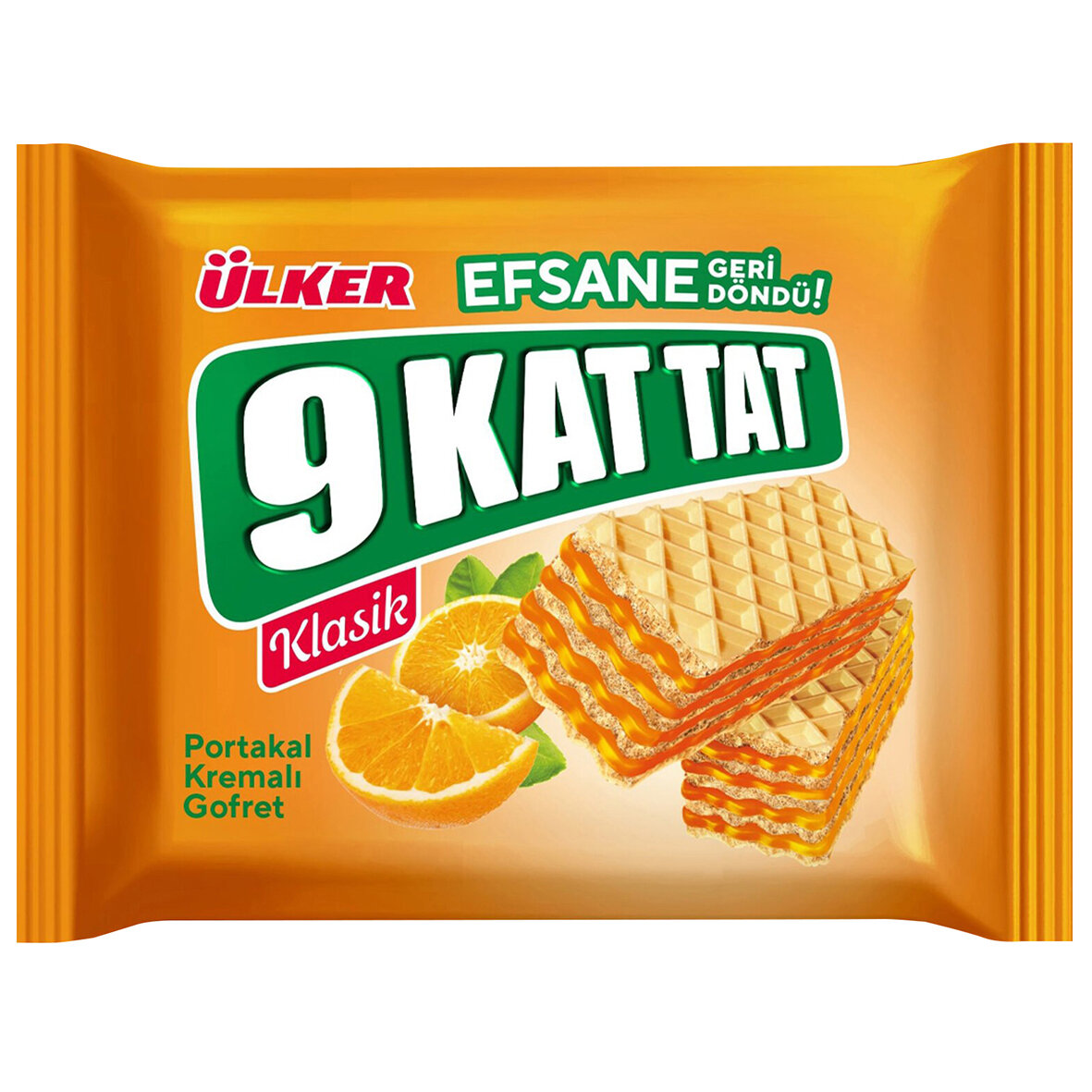 Ülker 9 Kat Tat Portakallı Gofret 39G