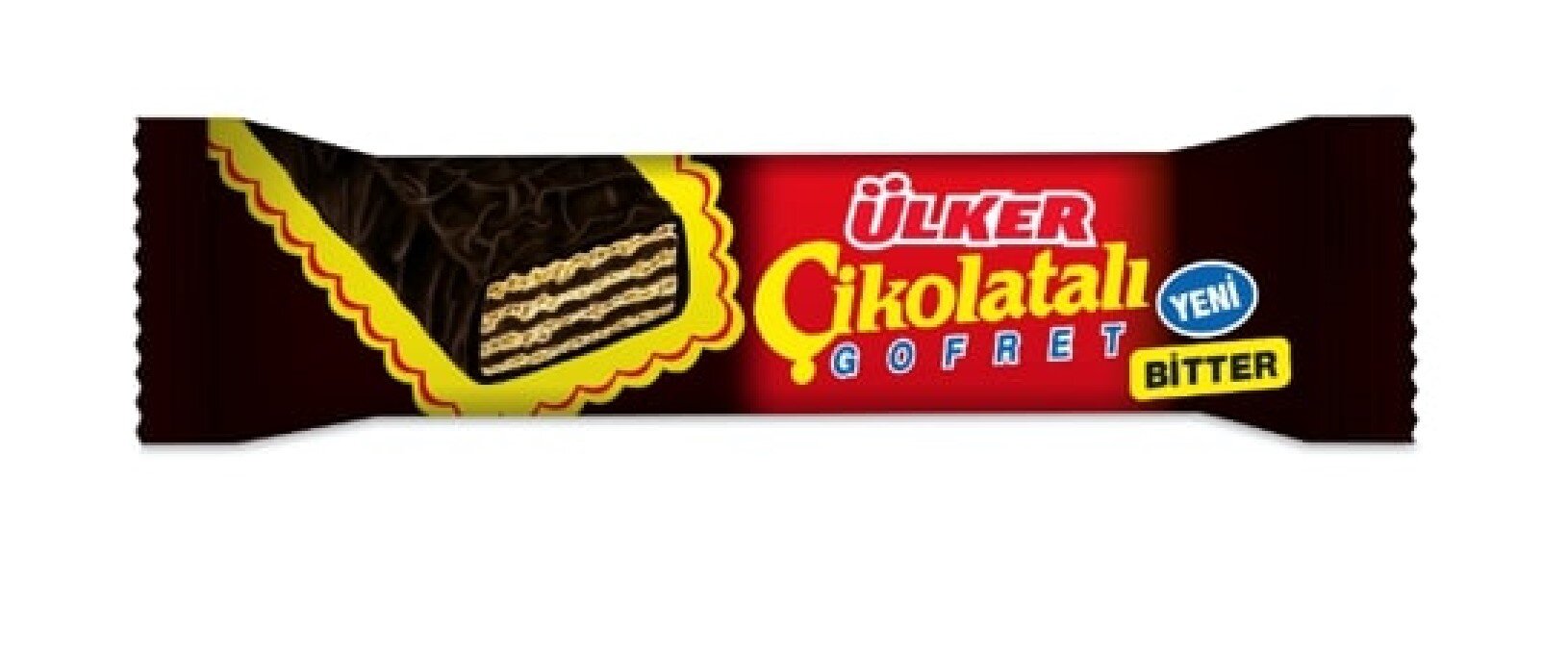 Ülker Bitter Çikolatalı Gofret 36G