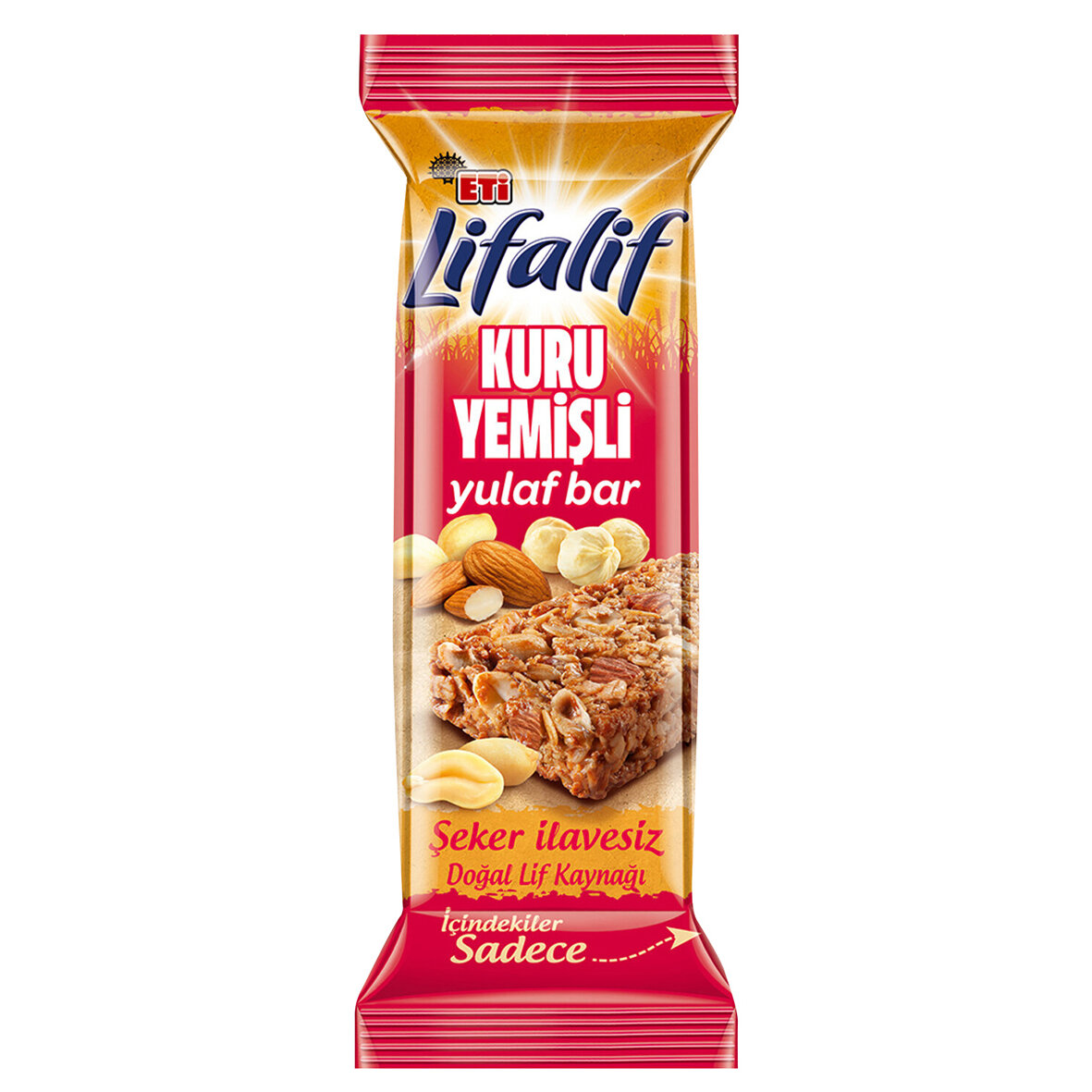 Eti Lifalif Kuruyemişli Müsli Bar 35 G