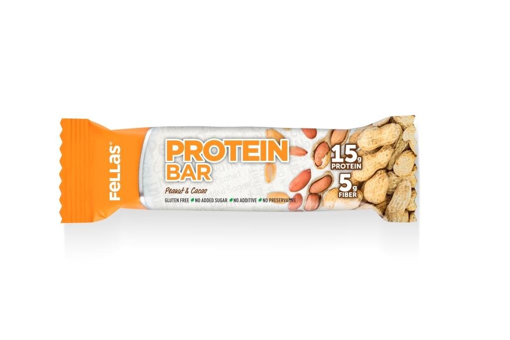 Fellas Y.Fıst.Ve Kakao.Cevz.Yüksk.Protein Bar 45 G