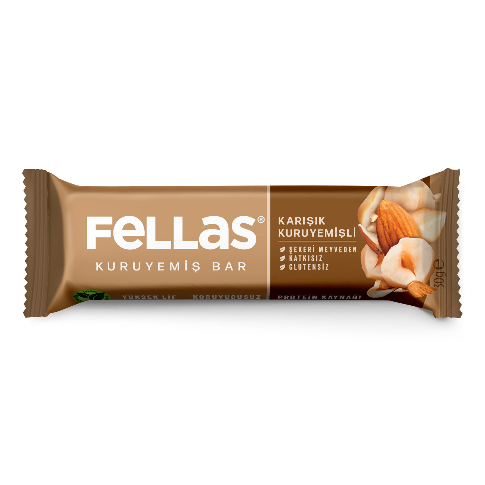 Fellas Karışık Kuruyemişli Bar 30 G
