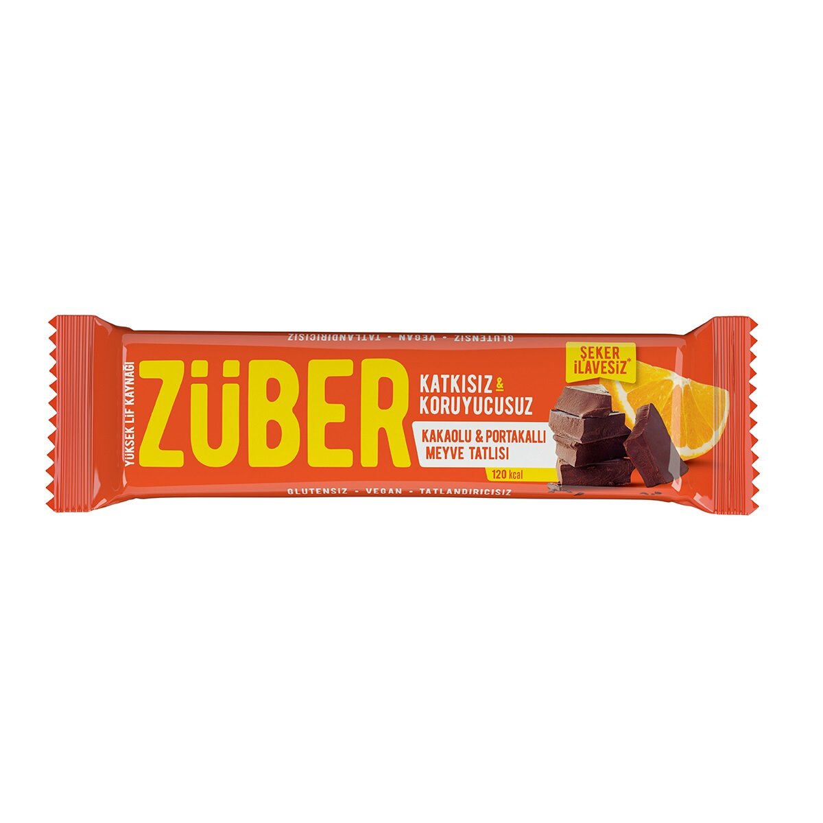Züber Kakaolu Ve Portakallı Meyve Barı 40 G