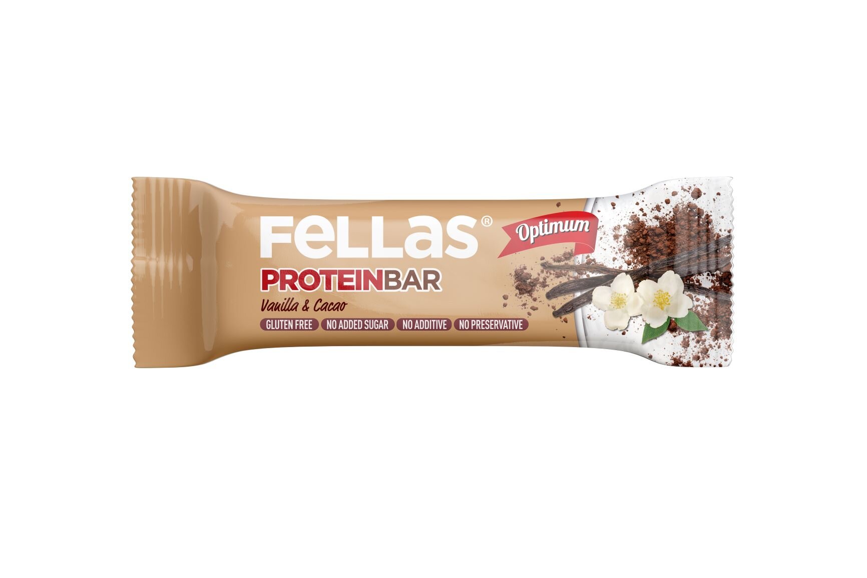 Fellas Optımum Vanilyalı Ve Kakao.Protein Bar 32 G