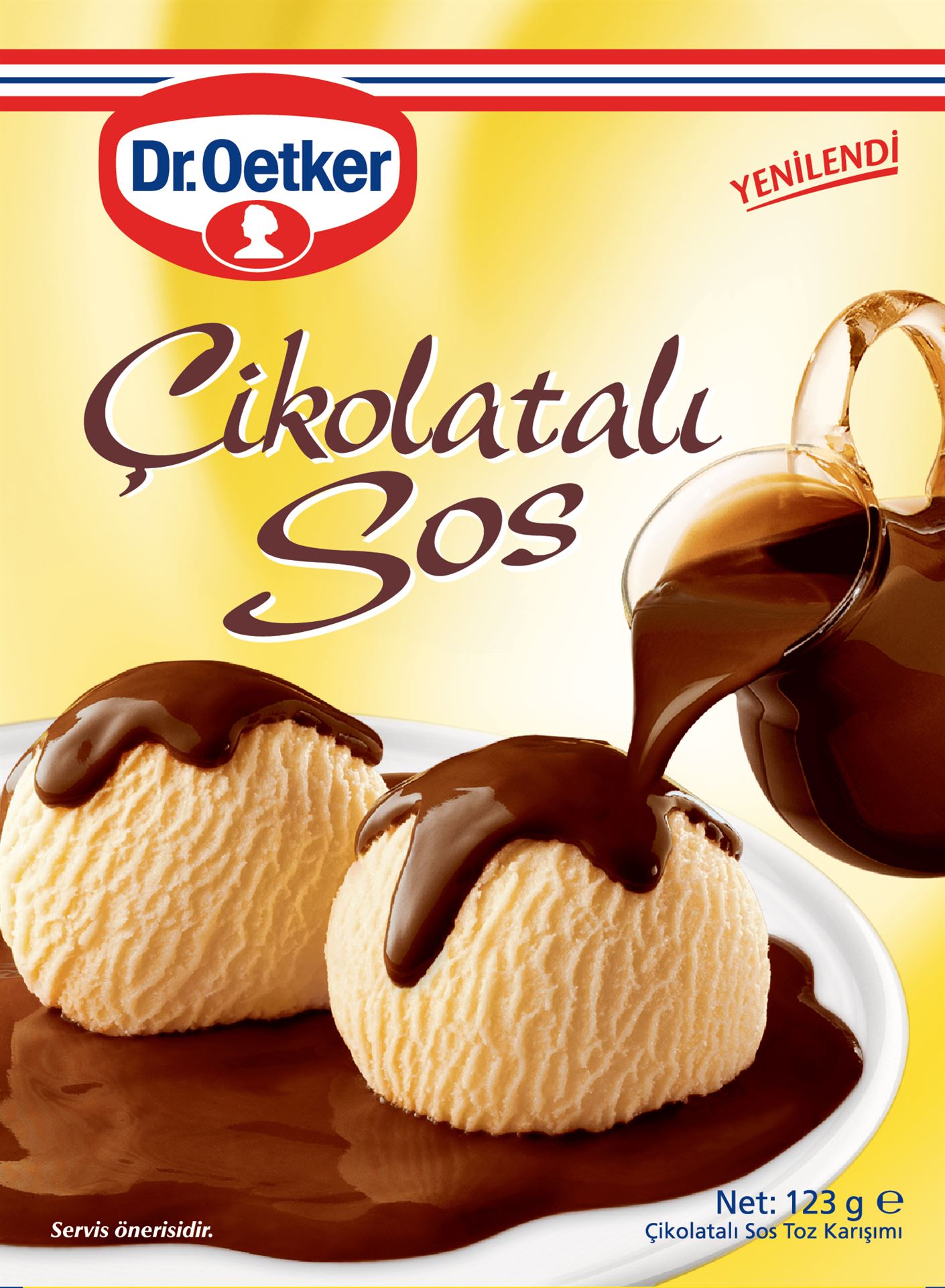 Dr.Oetker Çikolatalı Tatlı Sos 123 G