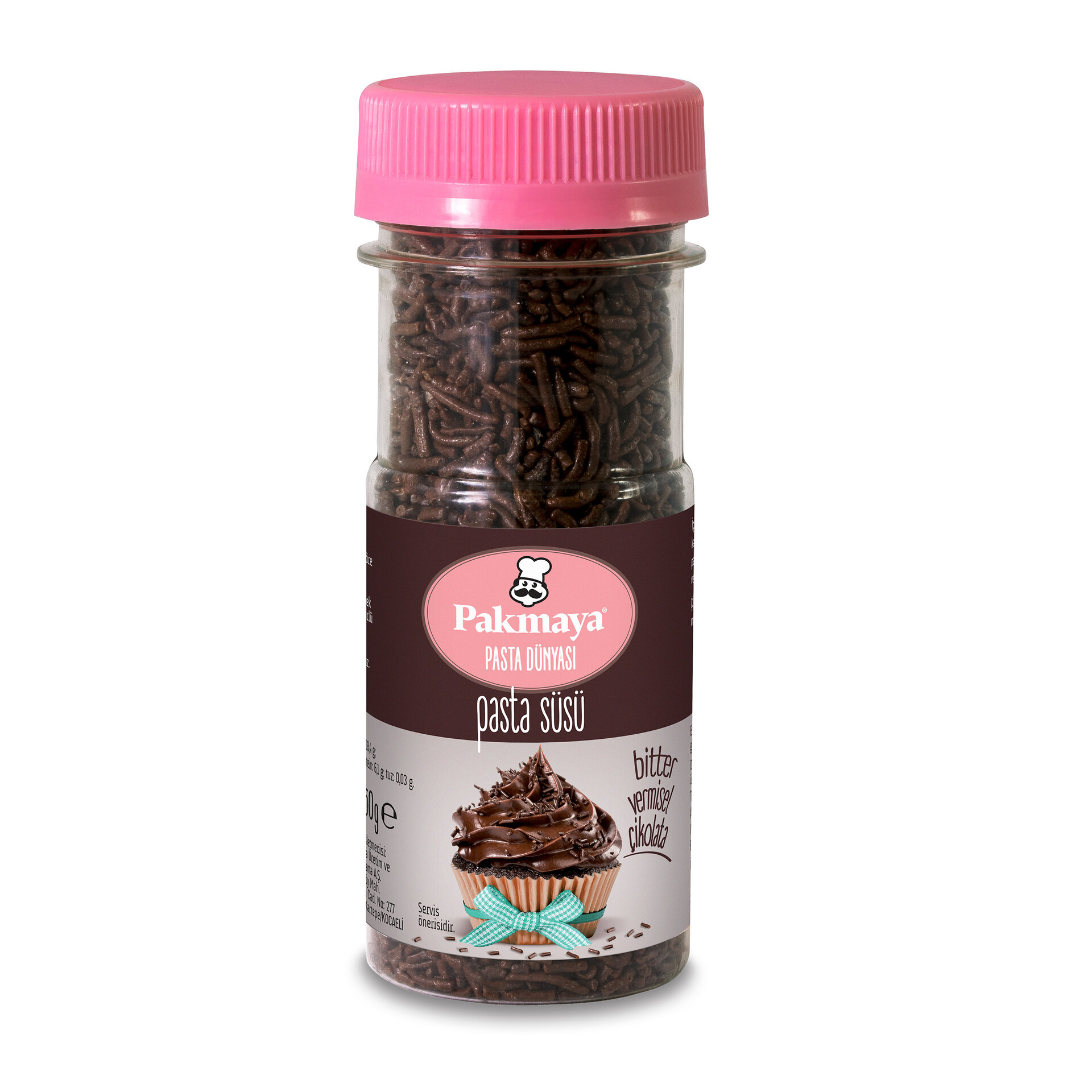 Pakmaya Bitter Vermisel Çikolata 50 G