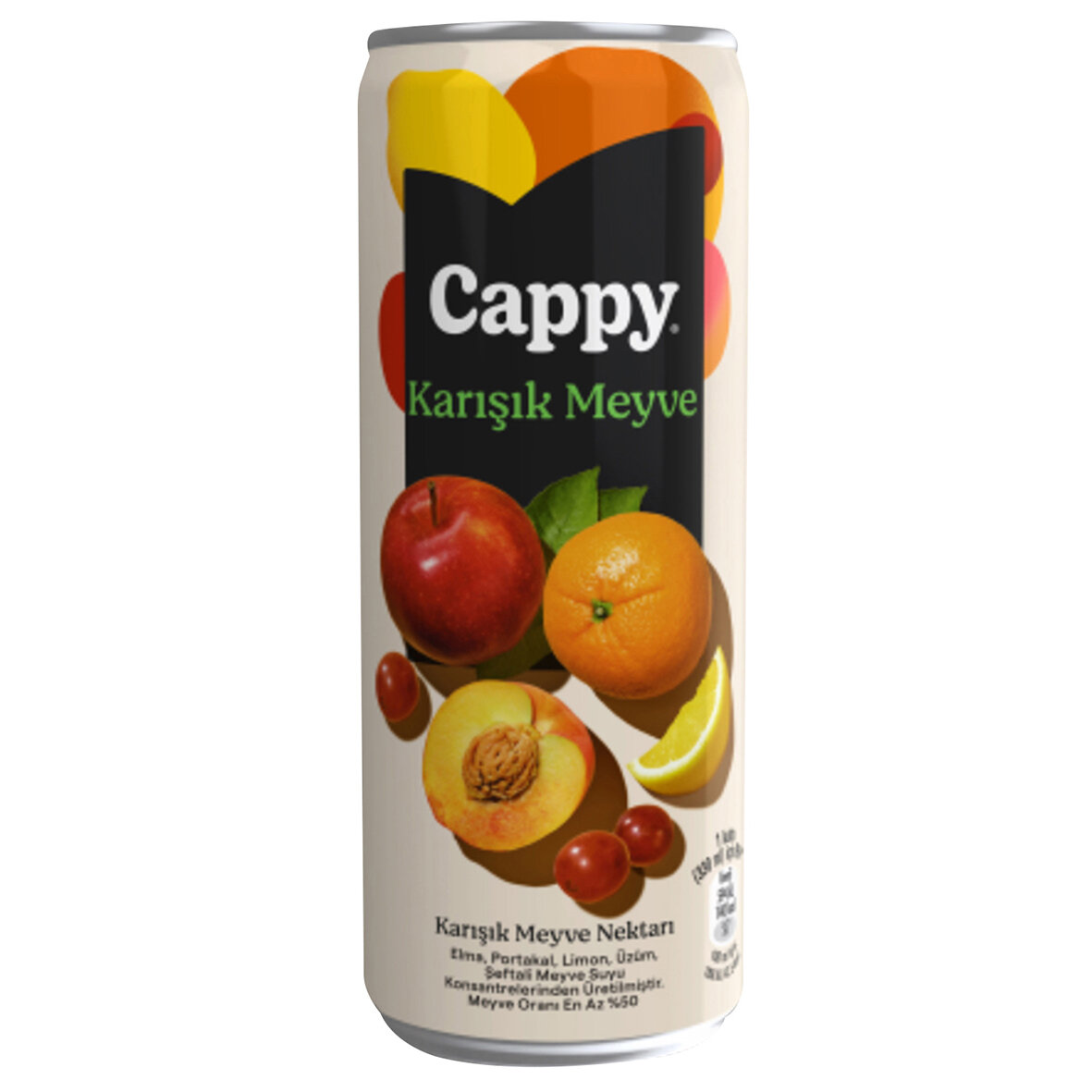 Cappy Karışık Meyve Nektarı 330 Ml