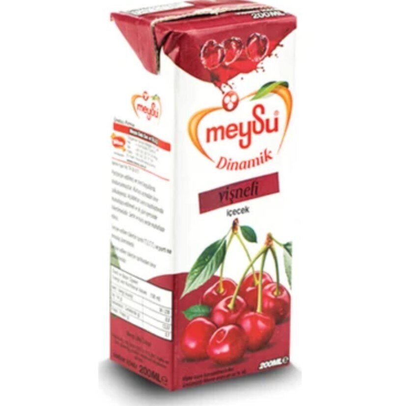 Meysu Dinamik Vişne Meyveli İçecek 200 Ml