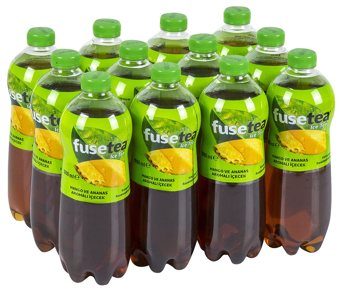 Fuse Tea Mango-Ananas Pet 1L * 12 Adet