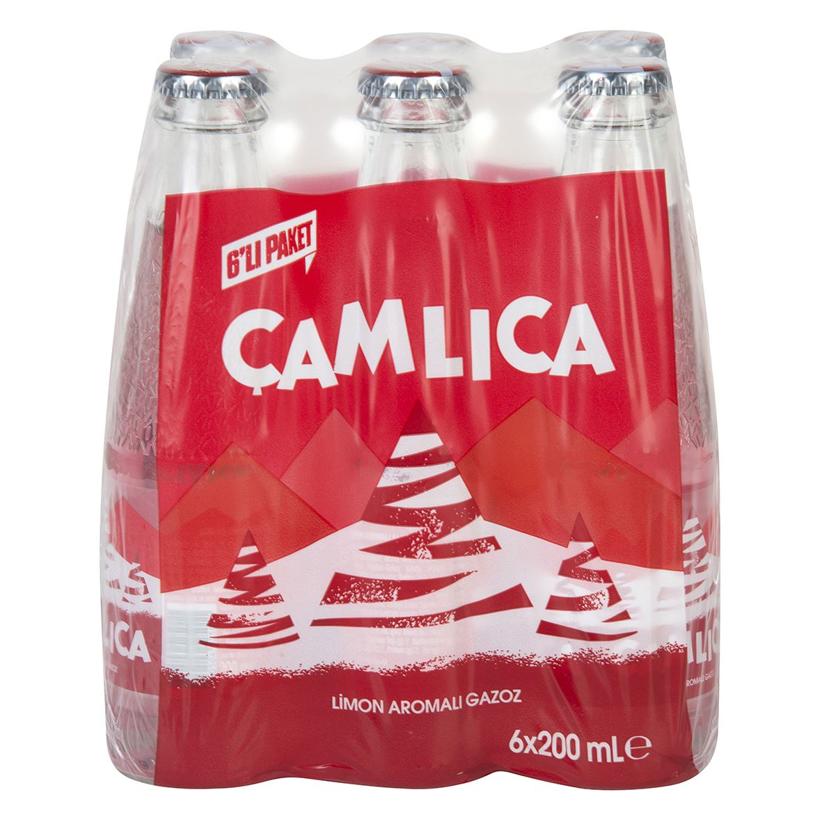 Çamlıca Limon Aromalı Gazoz 6X200 Ml