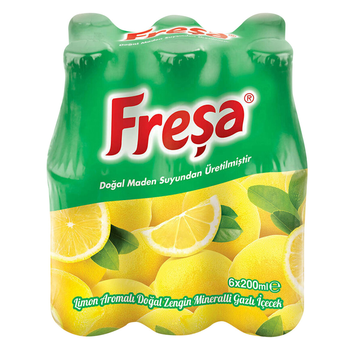 Freşa Limon Aromalı Gazlı İçecek 6*200 Ml