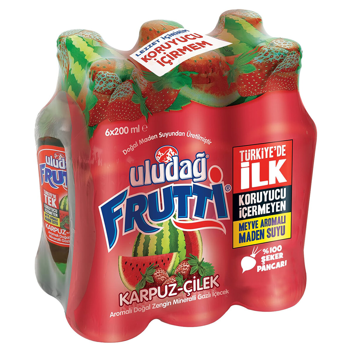 Fruttı Karpuz-Çilek 6*200 Ml