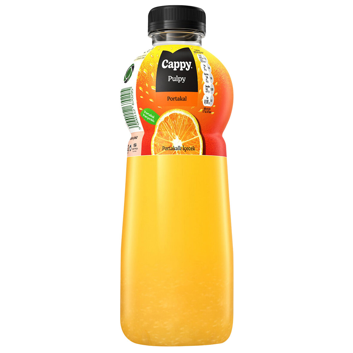 Cappy Pulpy Portakal 1L