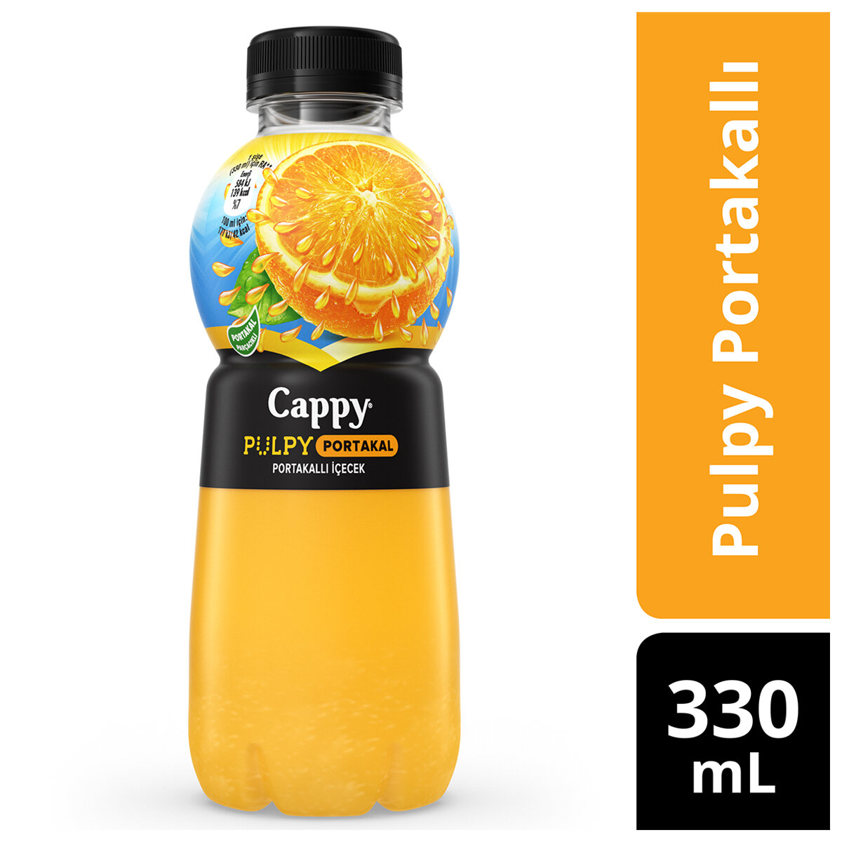 Cappy Pulpy Portakal 330 Ml Pet