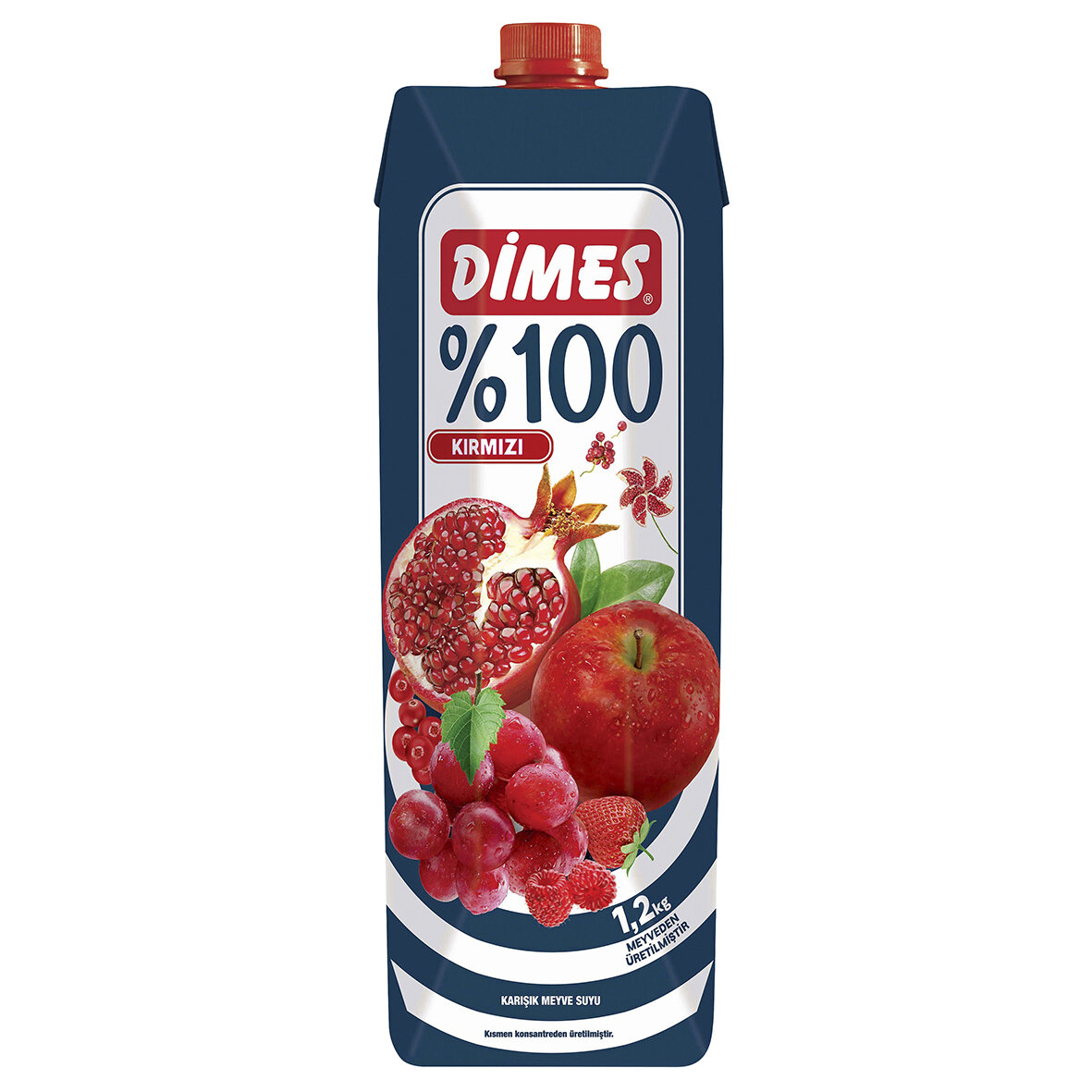 Dimes %100 Kırmızı Meyvelerden 1 L
