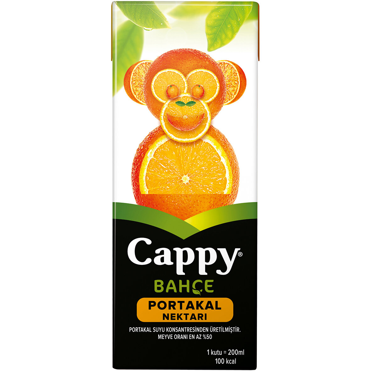 Cappy Portakal Nektarı 200 Ml