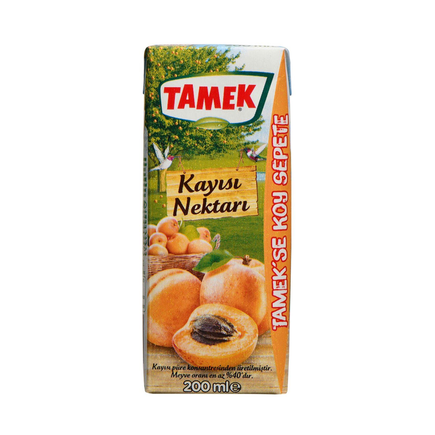 Tamek Kayısı Nektarı 200Ml