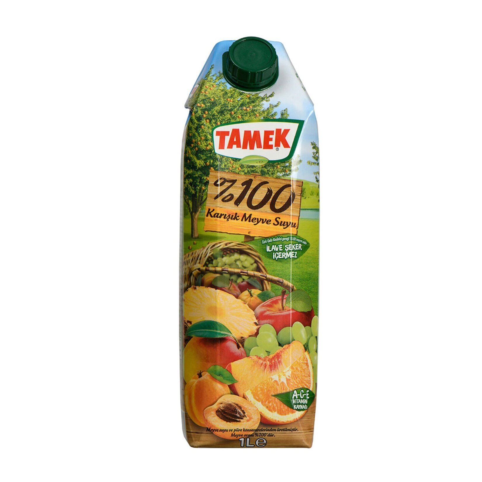 Tamek %100 Karışık Meyve Suyu 1 L