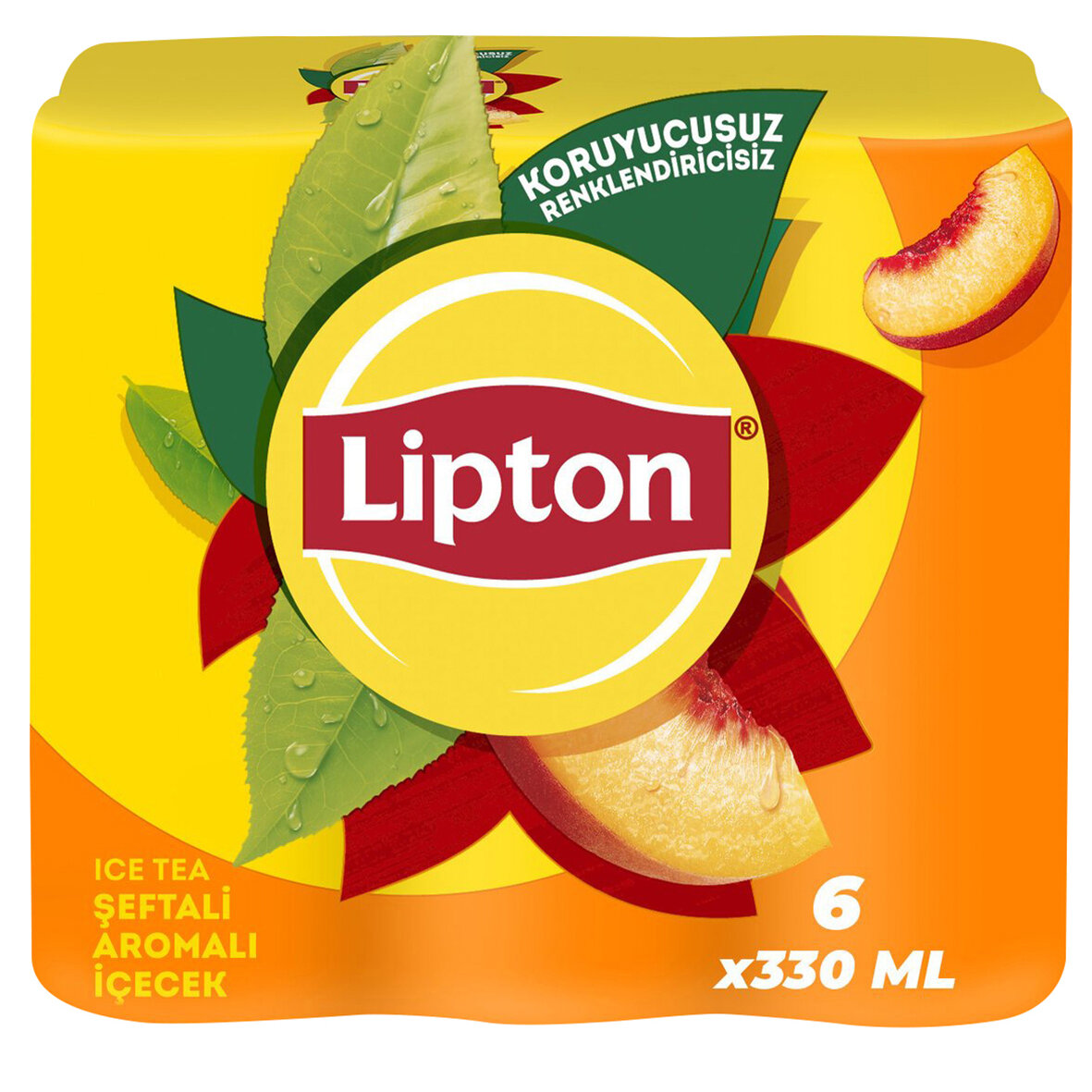 Lipton Ice Tea Şeftali 6*330 Ml