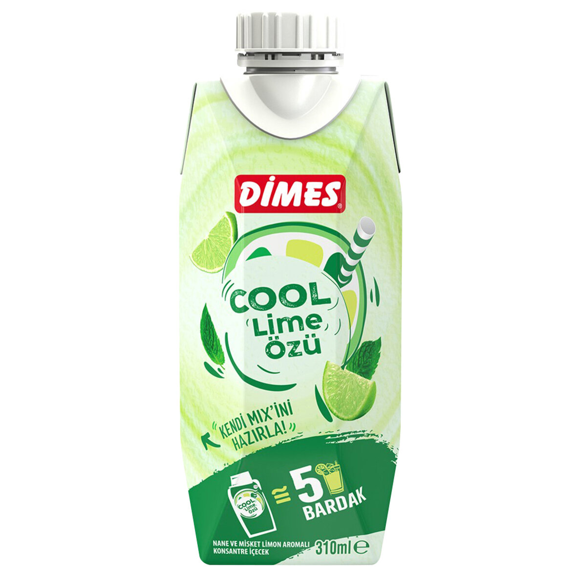 Dimes Cool Lıme Özü 310 Ml