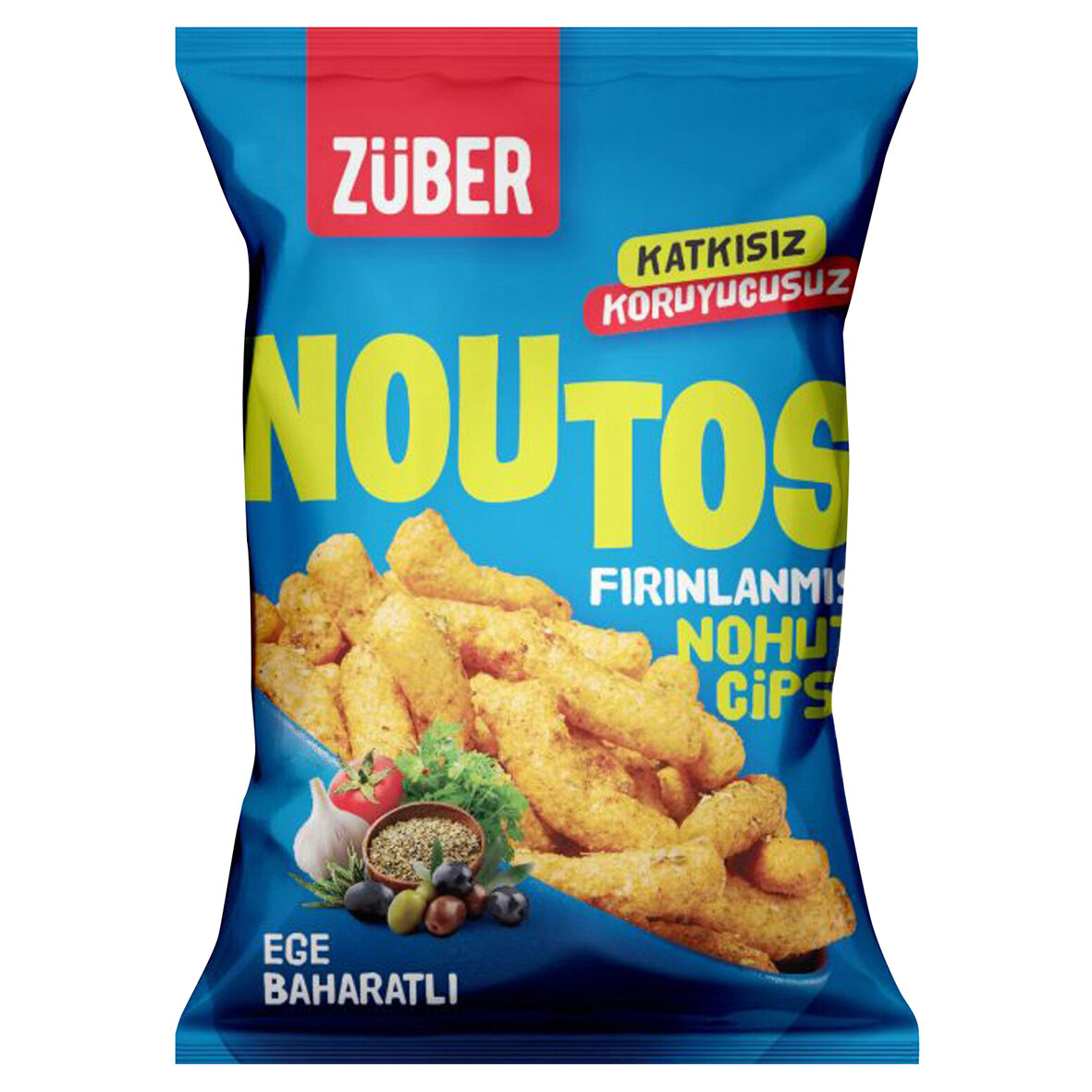 Züber Noutos Fırınlanmış Nohut Cipsi Ege Bah. 55 G