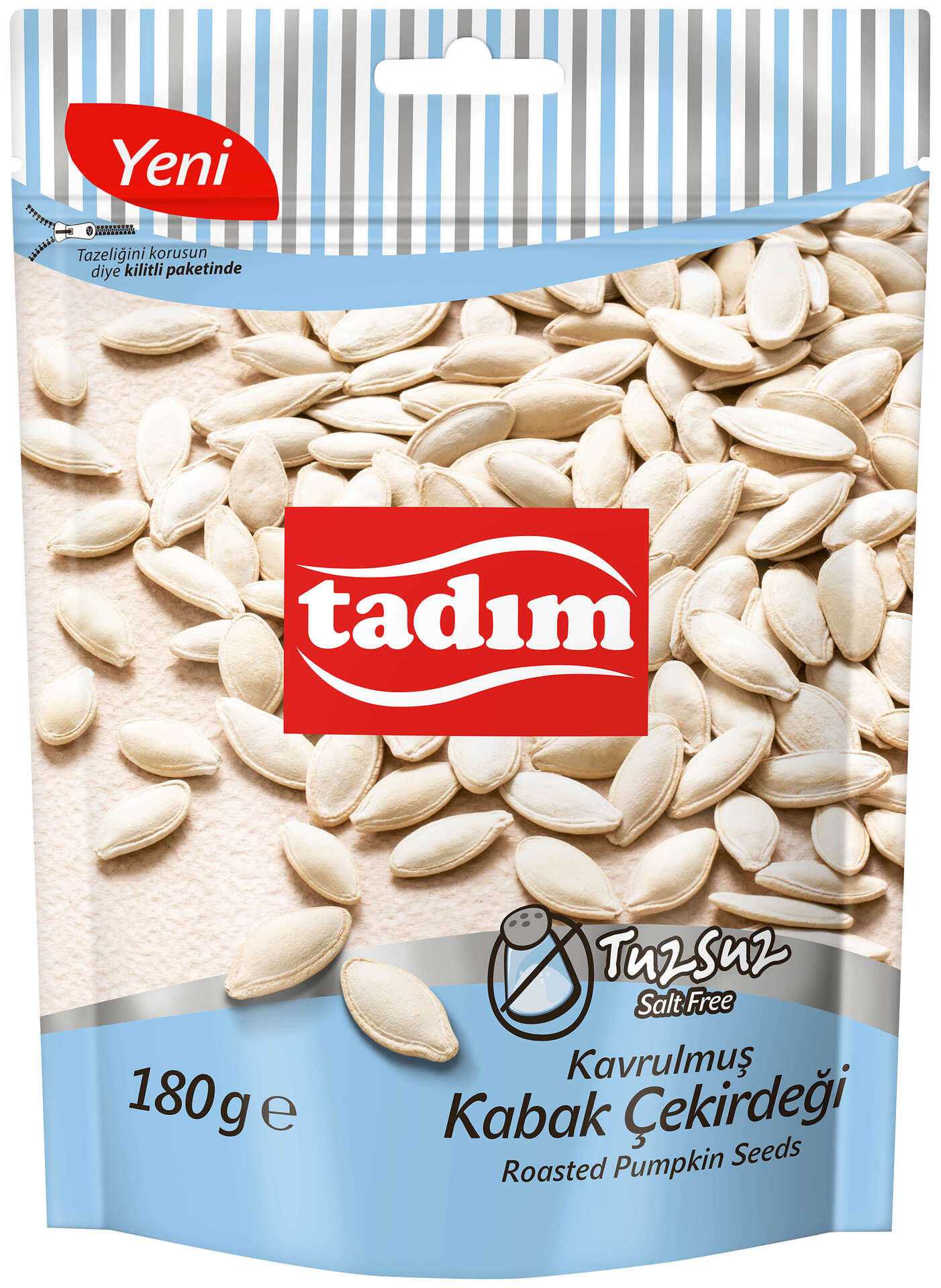 Tadım Kavrulmuş Tuzsuz Kabak Çekirdeği 180 G