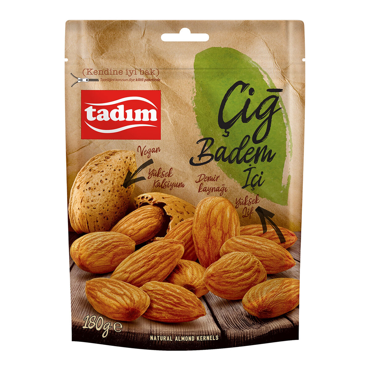 Tadım Çiğ Badem 180 G