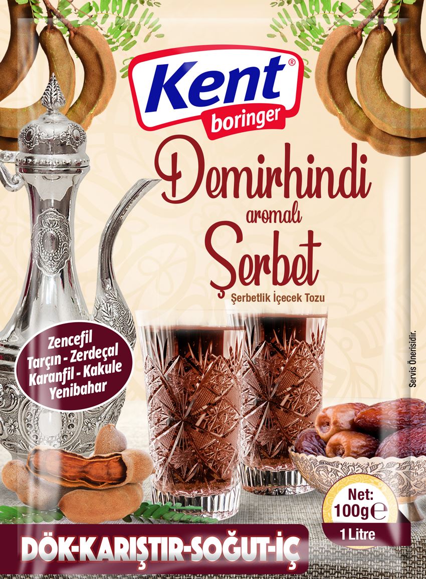 Kent Boringer Demirhindi Şerbeti 100 G