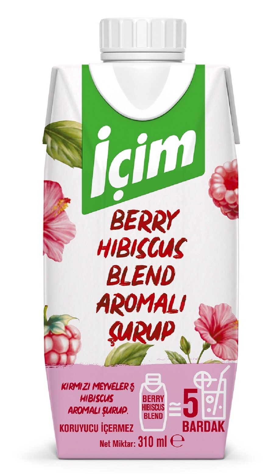 İçim Berry Hıbıscus Şurup 310 Ml