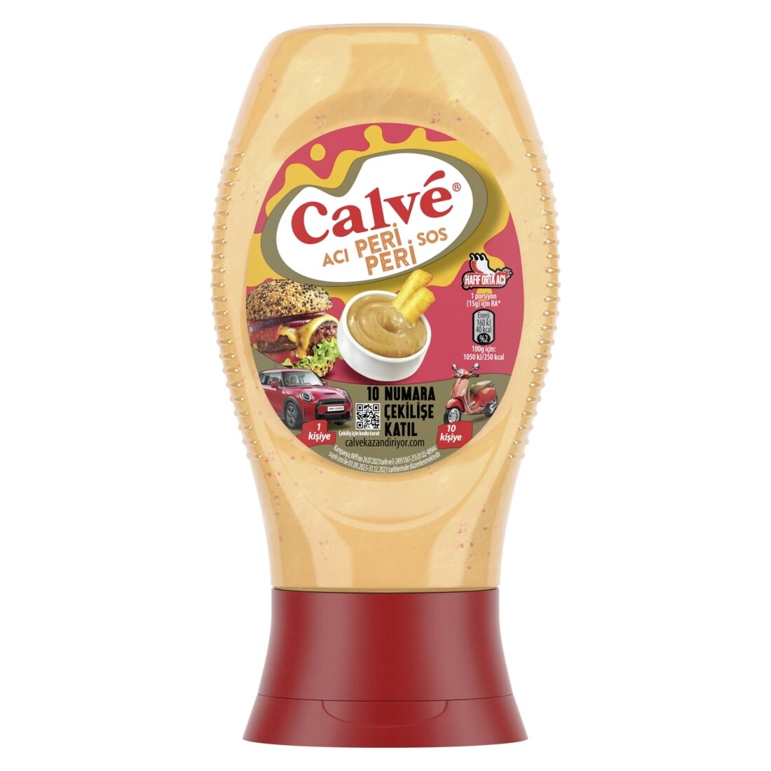 Calve Acı Peri Peri Sos 245 G
