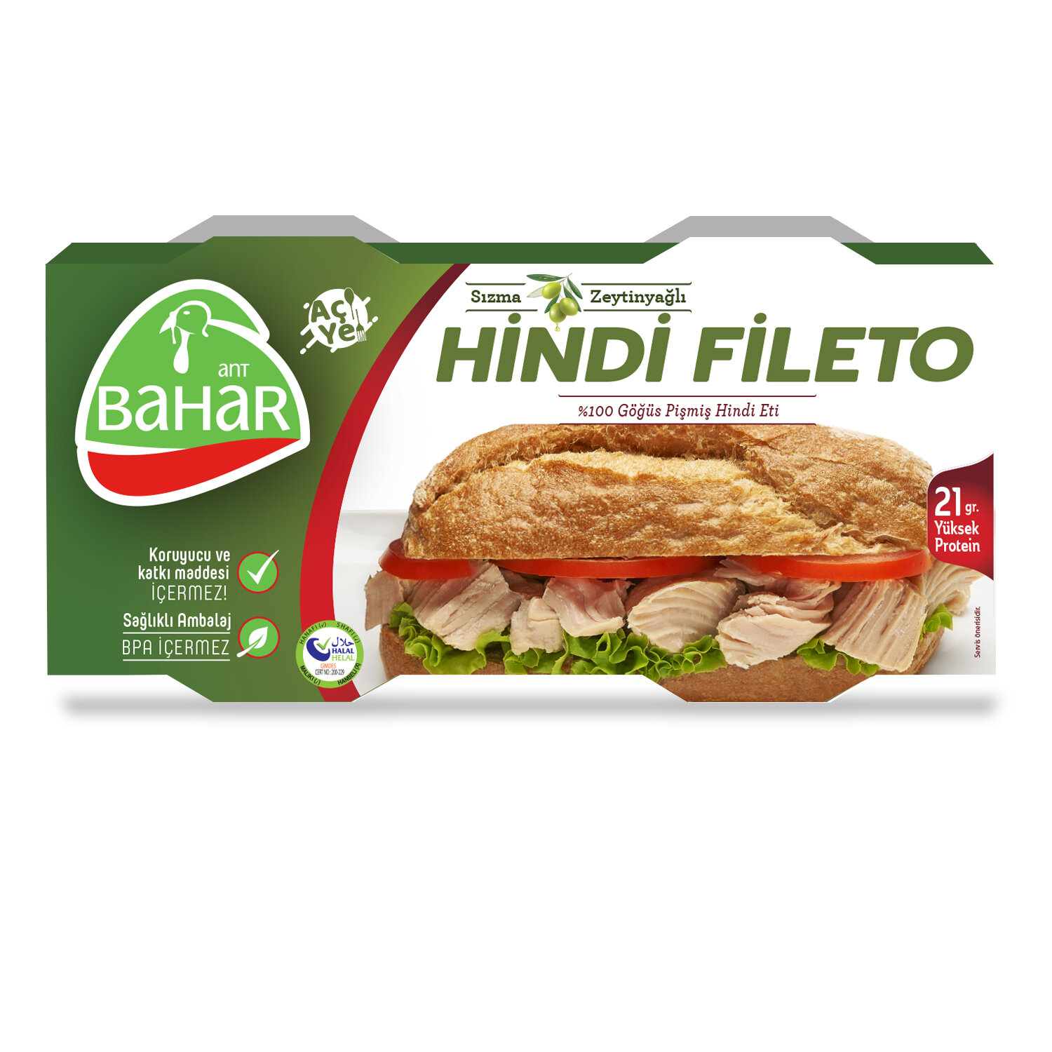 Ant Bahar Hindi Fileto Konserve 2*120 G