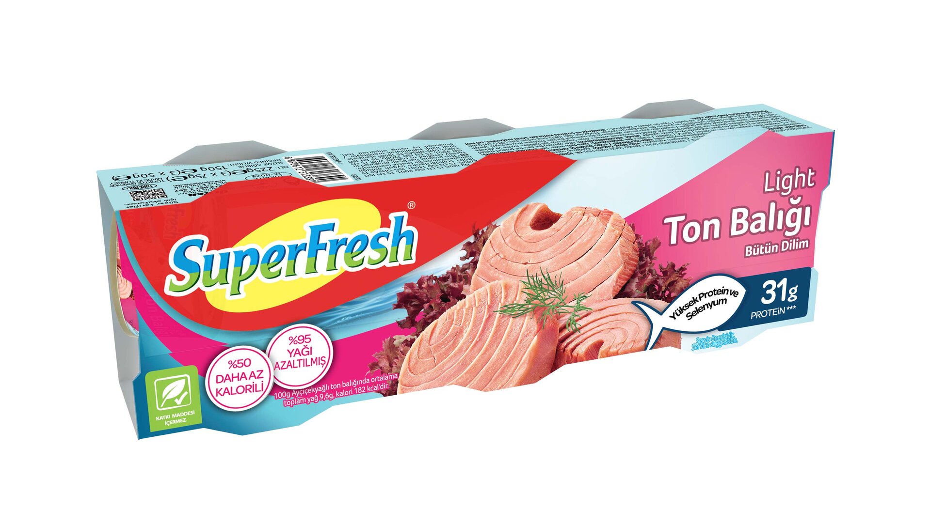 Superfresh Lıght Ton Balığı 3X75 G