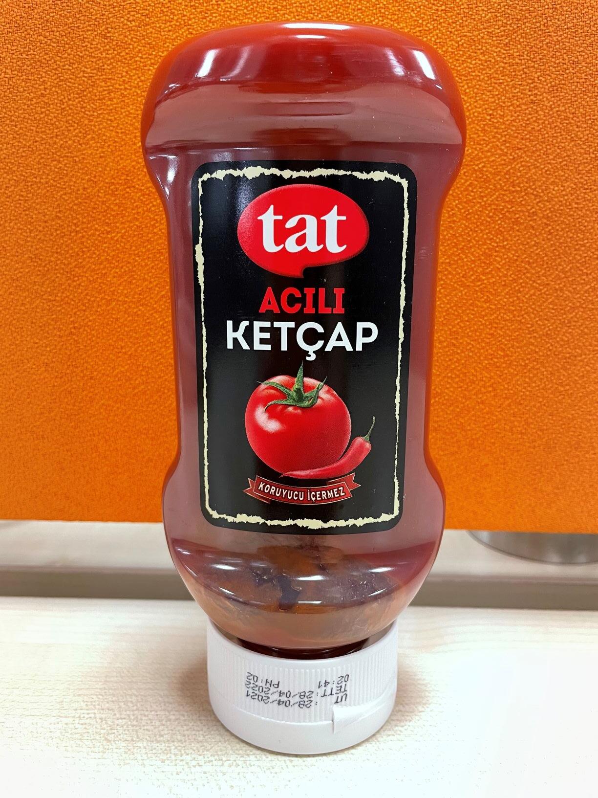 Tat Acılı Ketçap 390 G