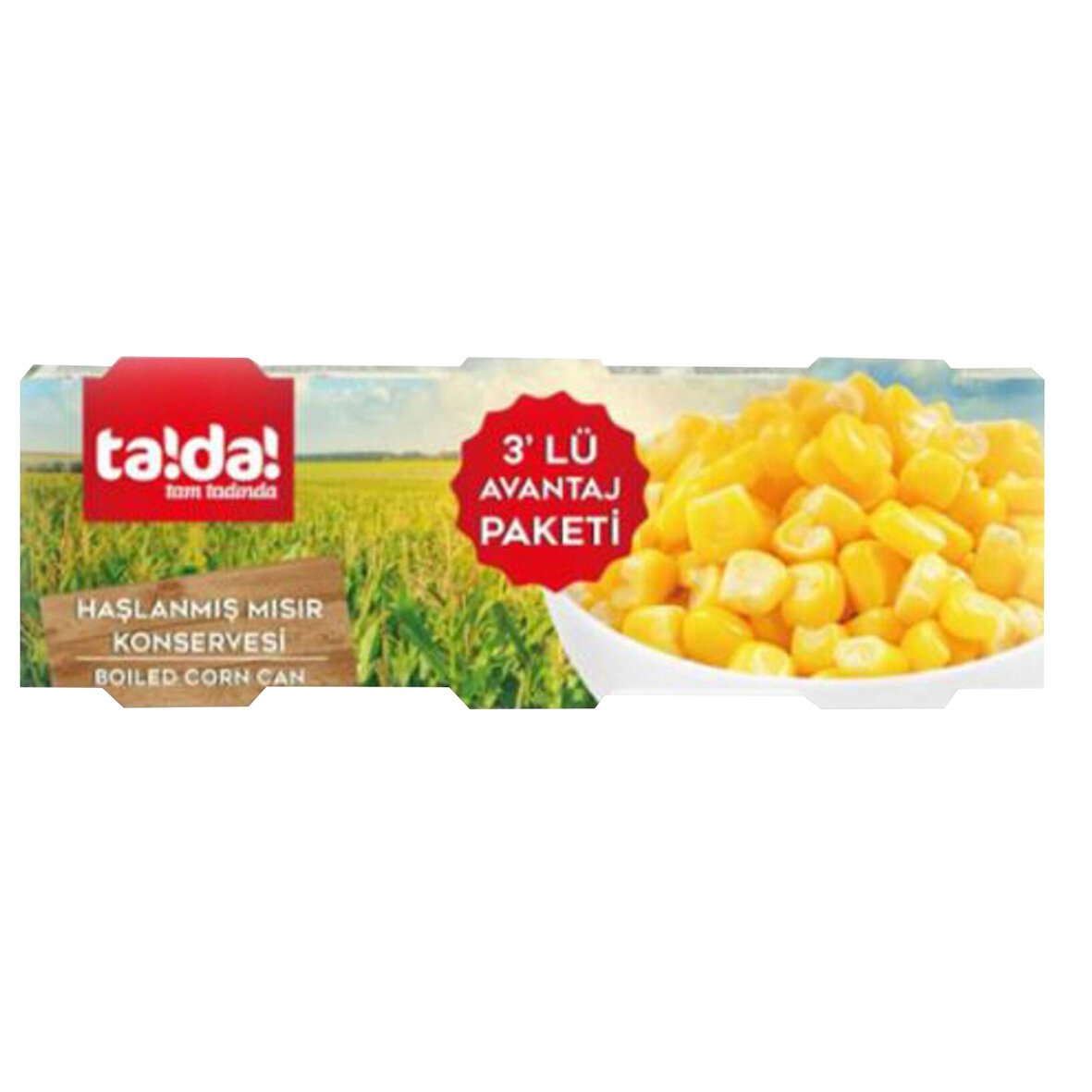 Tada Tane Süt Mısır 3 X 200 G