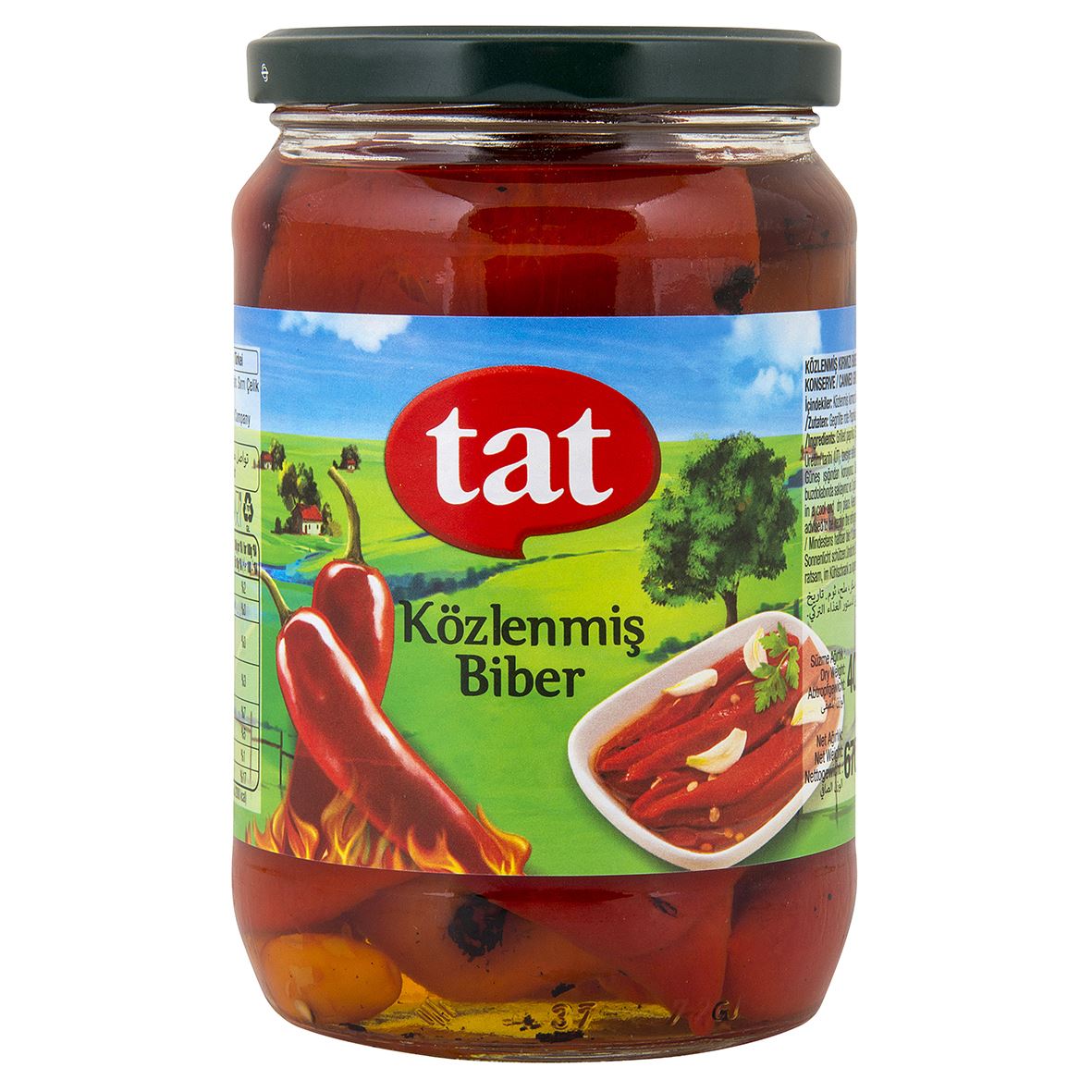 Tat Közlenmiş Biber 670 Gr Cam