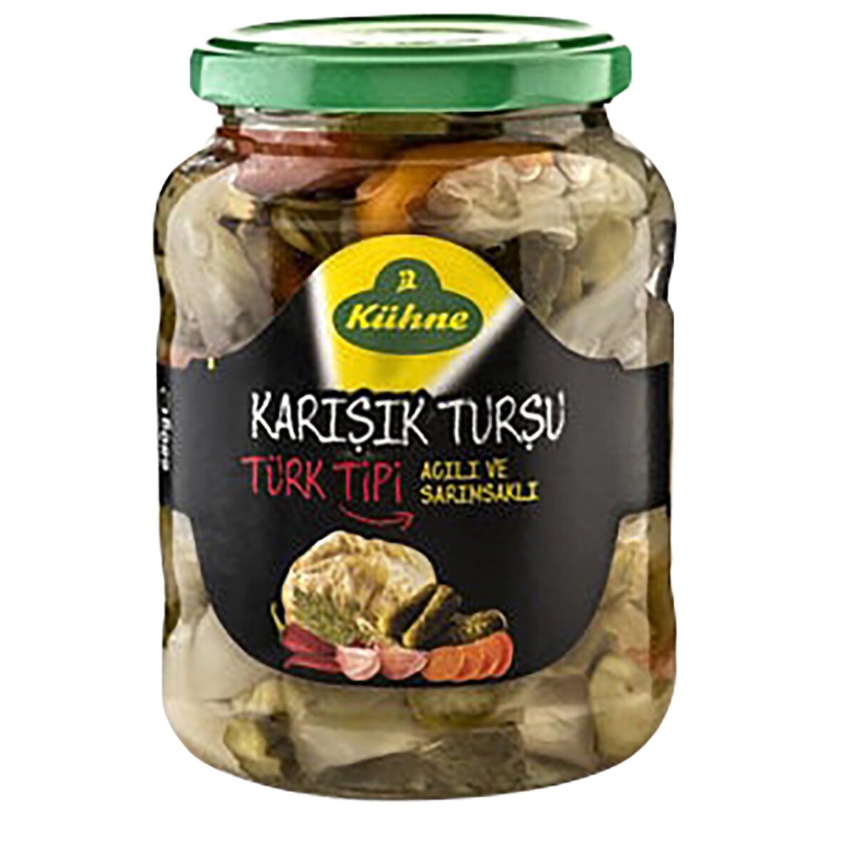 Kühne Karışık Turşu Türk Tipi  680 G