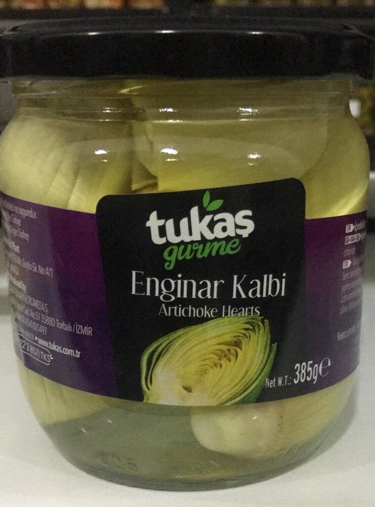 Tukaş Enginar Kalbi Cam 385 G