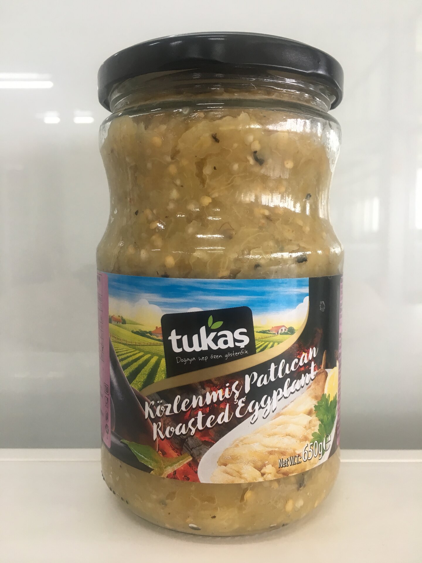 Tukaş Közlenmiş Patlıcan 650 G