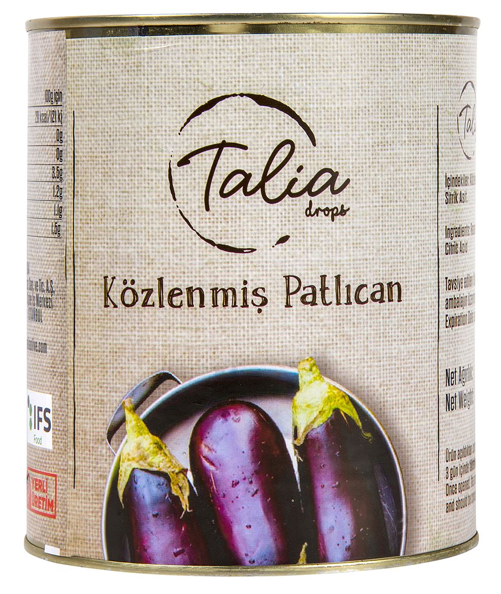 Talia Közlenmiş Patlıcan Teneke 2.850 G